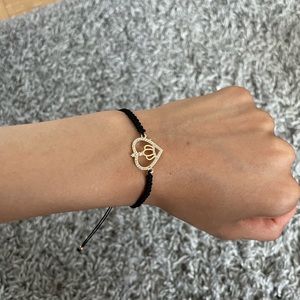 Handmade bracelet with crown stone